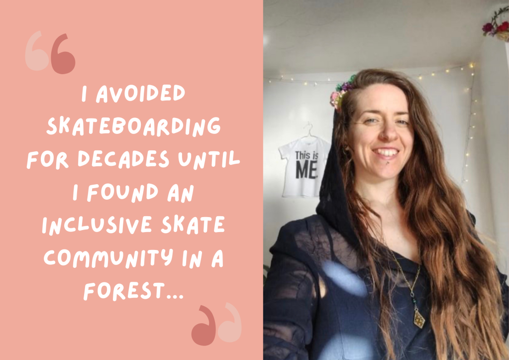 Guest Experience; Years wasted avoiding skateboarding until I found a place in the woods that felt safe and inclusive